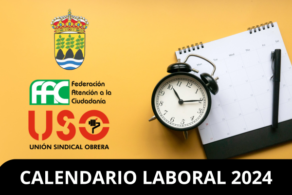 CALENDARIO LABORAL 2024 ORTIGUEIRA