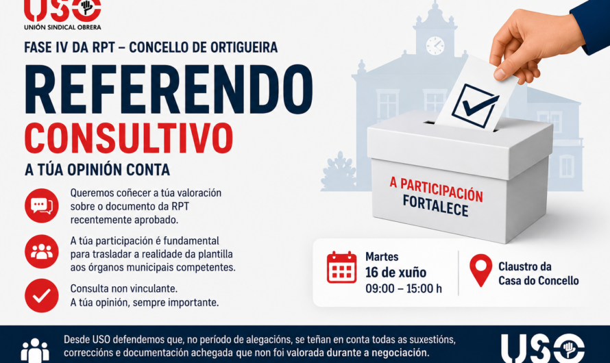 Referendo sobre a RPT do Concello de Ortigueira